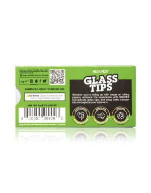 HEMPER – Glass Filter Tips 10mm | 5 Pack