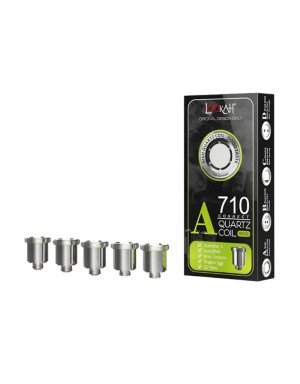 Lookah Dual Hole Quartz Coil – Good Taste Green A