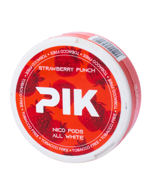 PIK Nico Pods All White Strawberry Punch