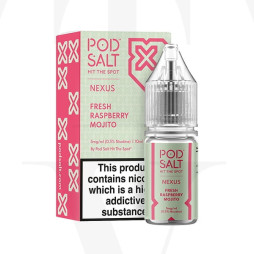 POD SALT FRESH RASBERRY MOJITO