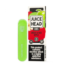 JUICE HEAD BARS GREEN & RED APPLE