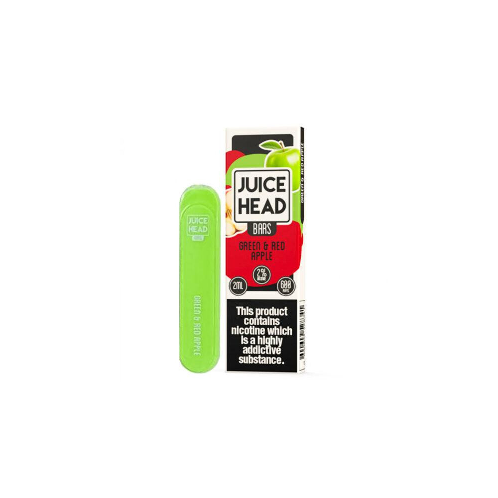 JUICE HEAD BARS GREEN & RED APPLE