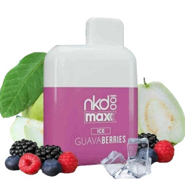 NKD100 MAX GUAVABERRIES 5% 4500 PUFFS