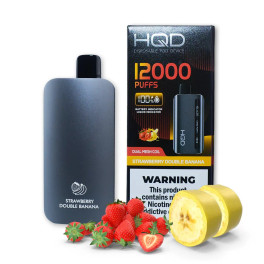 HQD STRAWBERRY BANANA 12K PUFFS