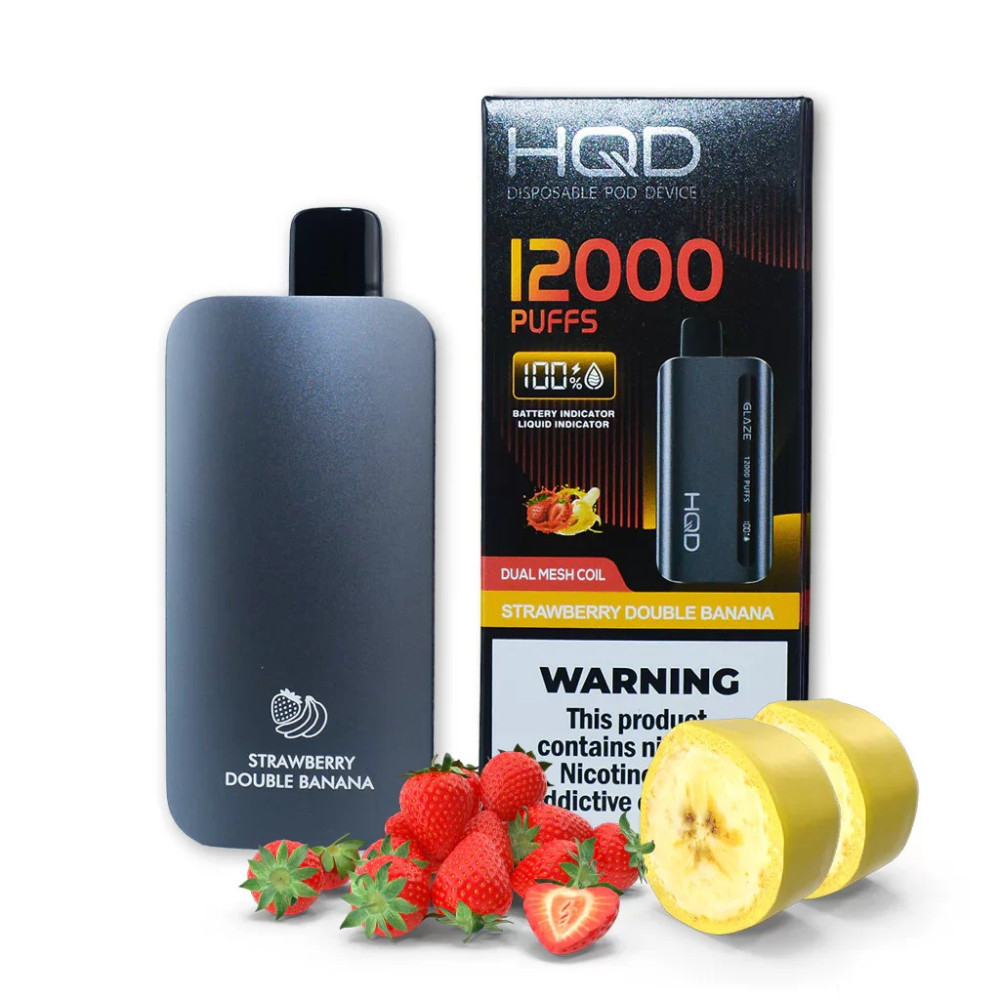 HQD STRAWBERRY BANANA 12K PUFFS