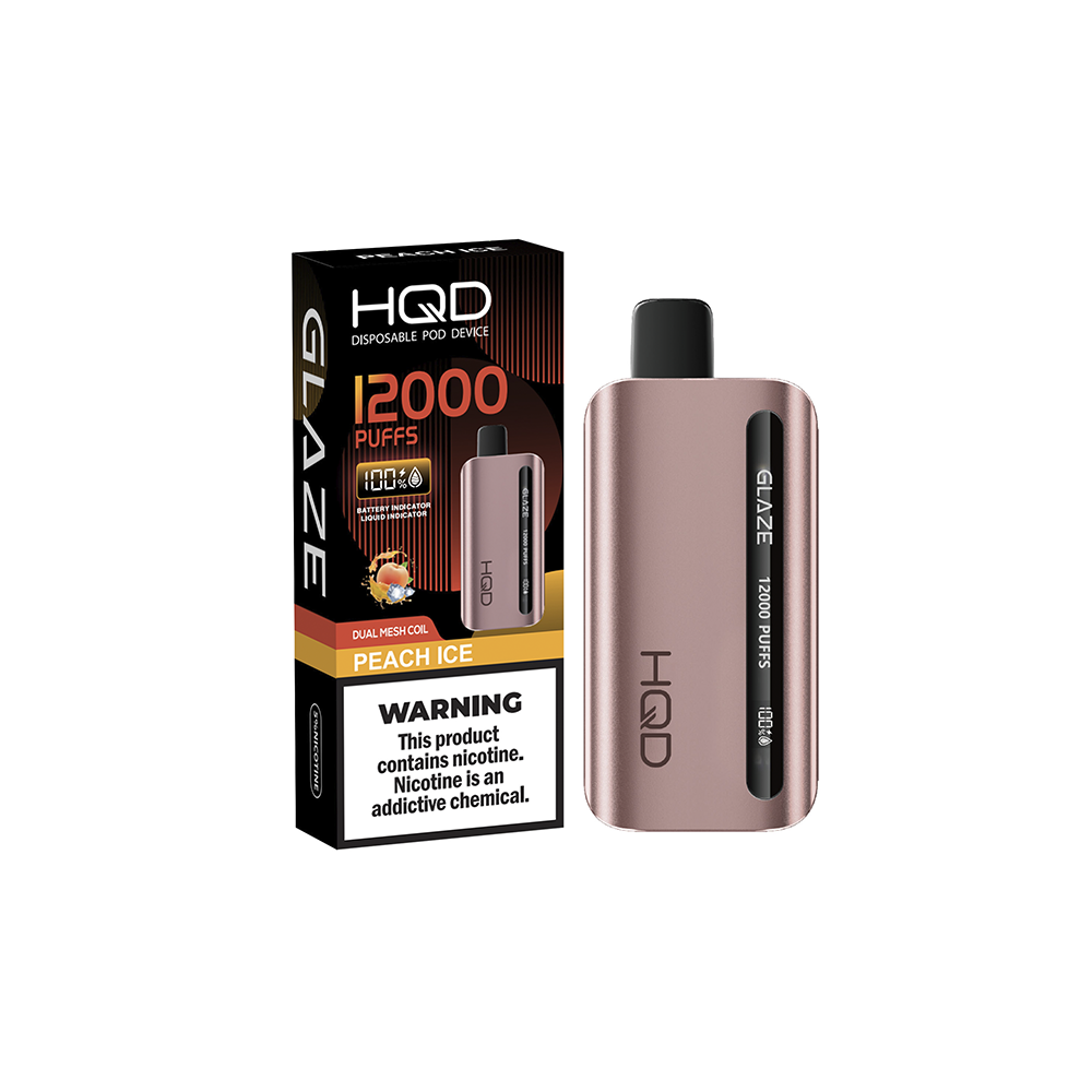 HQD PEACH ICE 12K PUFFS