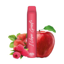 IVG BAR STRAWBERRY RASPBERRY PINK APPLE 600 PUFFS 2%
