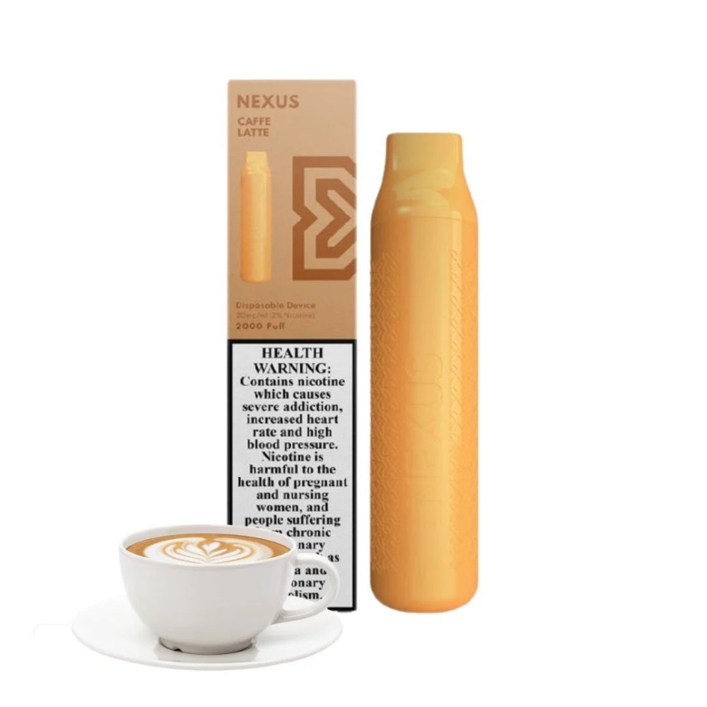 POD SALT CAFFE LATTE 2000PAF 50MG