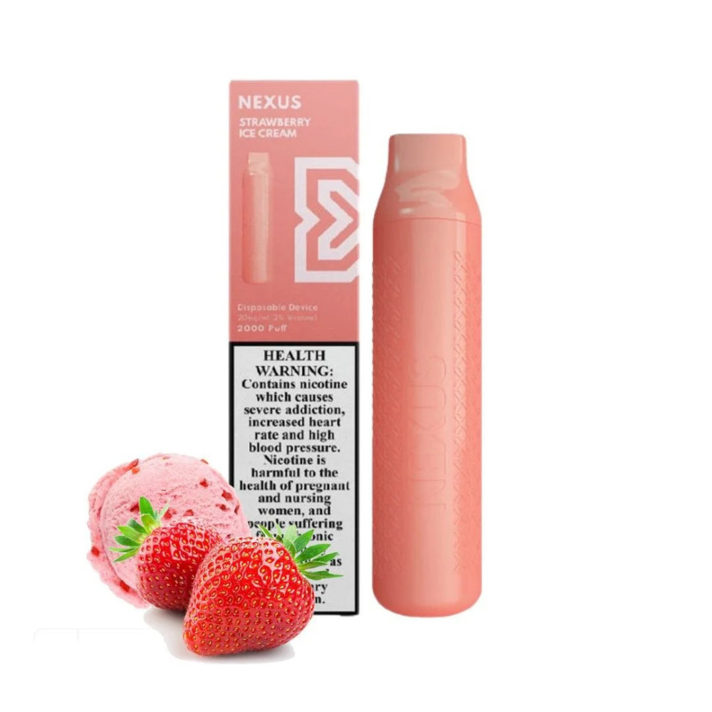 POD SALT STRAWBERRY ICE CREAM 5% NICOTIN