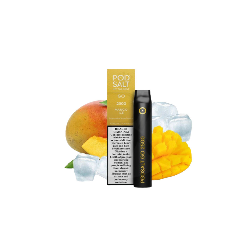 POD SALT 2500PF MANGO ICE ZERO NICOTINE