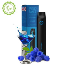 POD SALT 2500PAF BLUE RASPBERRY ZERO NICOTINE