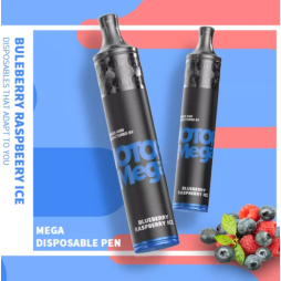 WOTOFO MEGA  BLUEBERRY RASPBERRY ICE 1500 PUFFS 5%