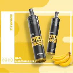 WOTOFO MEGA BANANA ICE  15000 PUFFS 5%