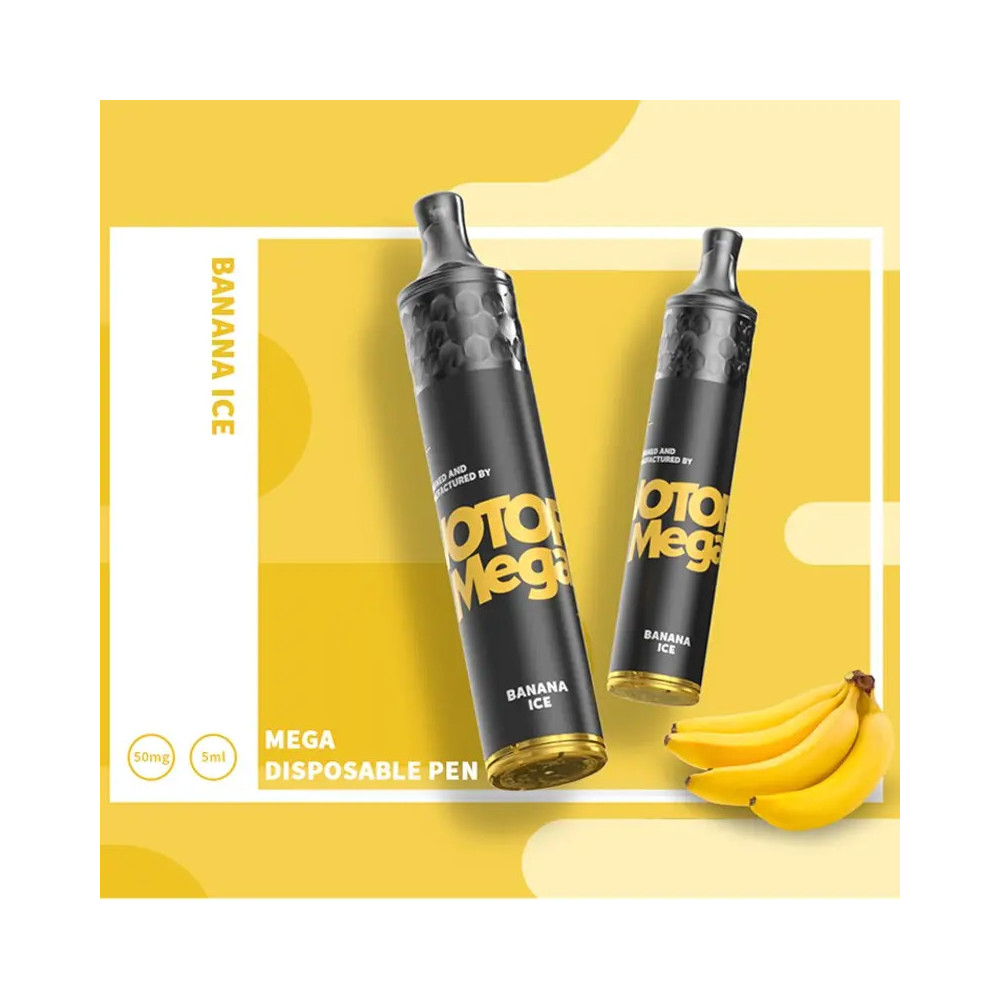 WOTOFO MEGA BANANA ICE  15000 PUFFS 5%