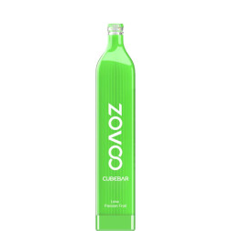 ZOVOO CUBEBAR LIME PASSION FRUIT   4000 PUFFS 5%