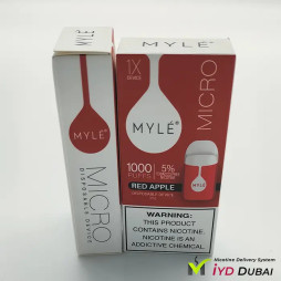 MYLE RED APPLE 1000 PUFFS