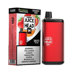 JUICE HEAD BARS STRAWBERRY PEACH  5000 PUFFS 5%