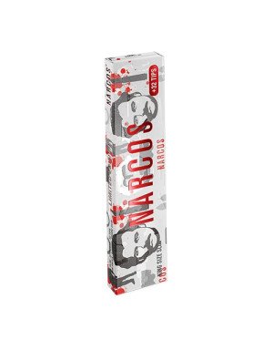 Narcos White Red King Size Slim + Tips ( Limited Edition )