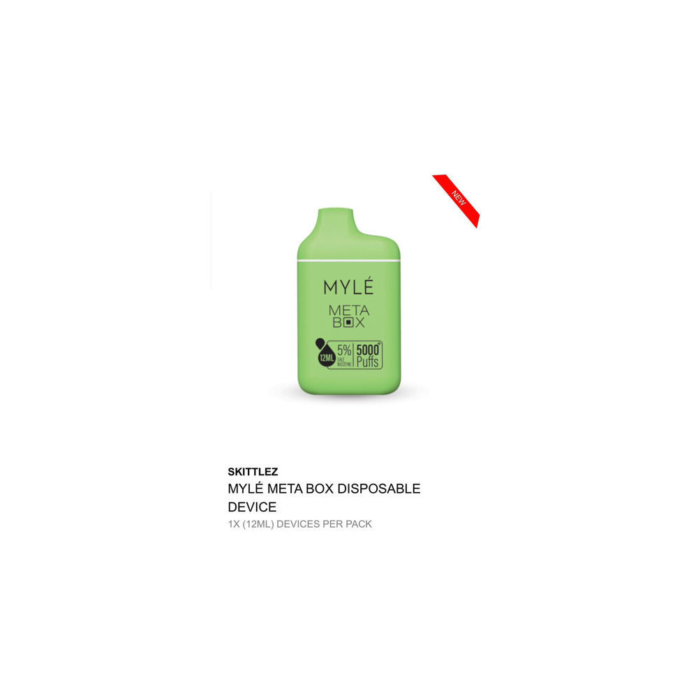 MYLE META BOX SKITTLEZ 5000 PUFFS