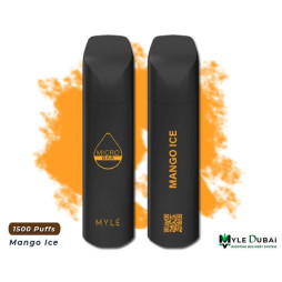 MYLE MICRO BAR MANGO ICE 1500 PUFFS 5%