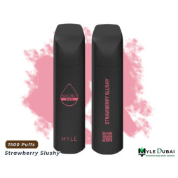 MYLE MICRO STRAWBERRY SLUSHY 1500 PUFFS 5%