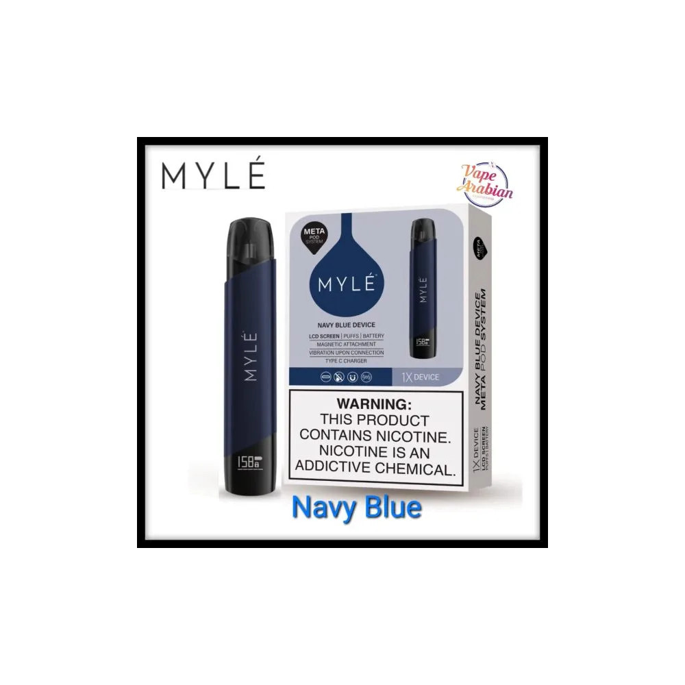 MYLE NAYV DEVICE LCD SCREEN BLUE DEVICE