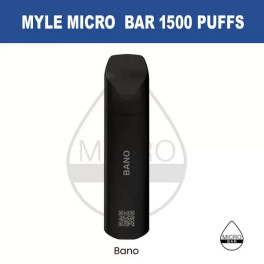 MYLE MICRO BAR BANO 1500 PUFFS 5%