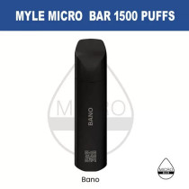 MYLE MICRO BAR BANO 1500 PUFFS 5%