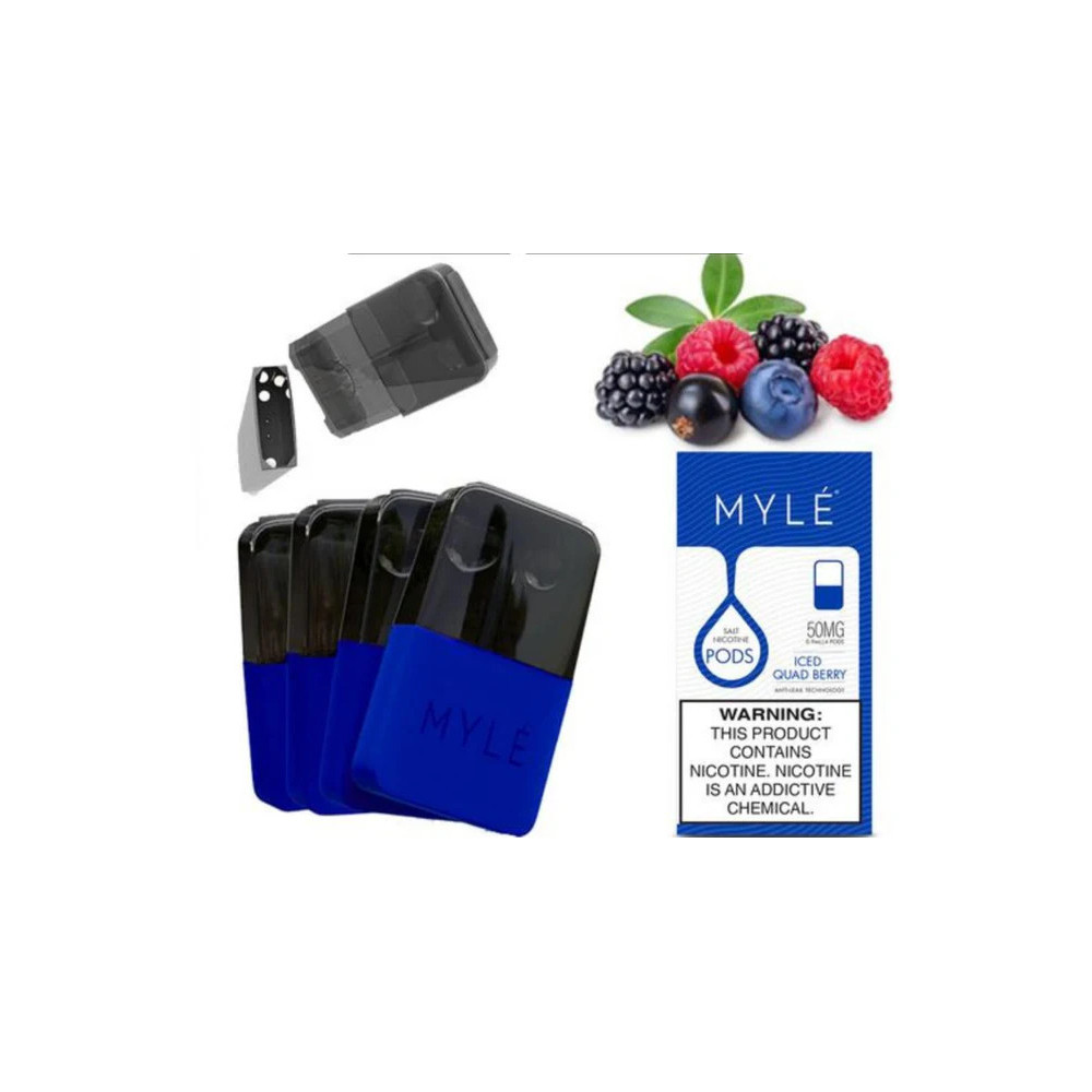 MYLE ICED QUAD BERRY