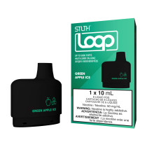STLTH LOQO PODS GREEN APPLE ICE 5000P