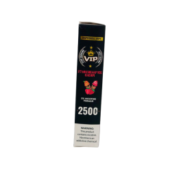 VIP STRAWBERRY ICE CREAM 5%2500 PUFFS