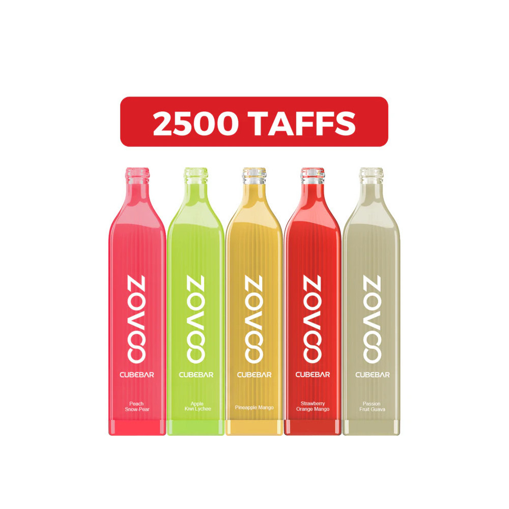 ZOVOO CUBE BAR GREEN VOODOO  5%  2500 PUFFS