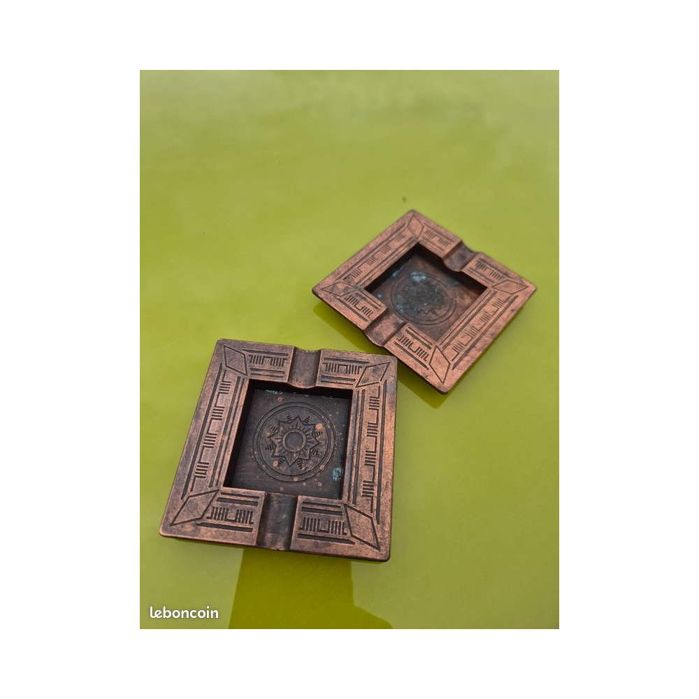 CENDRIER CUIVRE PETIT