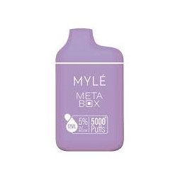 MYLE META BOX WHITE GRAPE ICE 2500 PUFFS