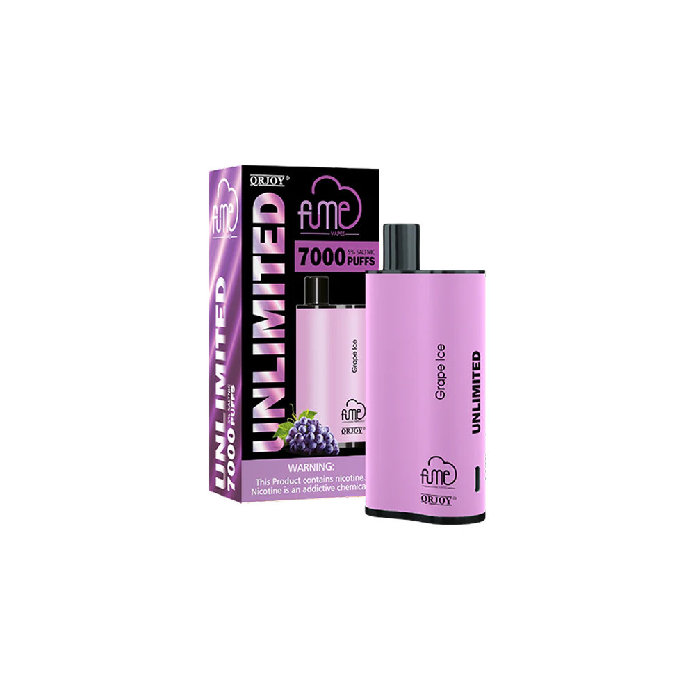 AME VAPE UNLIMITED GRAPE ICE 7000 PUFFS 5%
