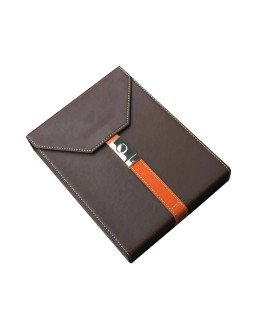 Étui à cigares en cuir Marron Flornc