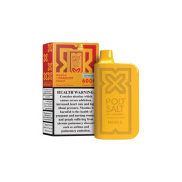 POD SALT MANGO STRAWBERRY PEACH 6000 PUFFS