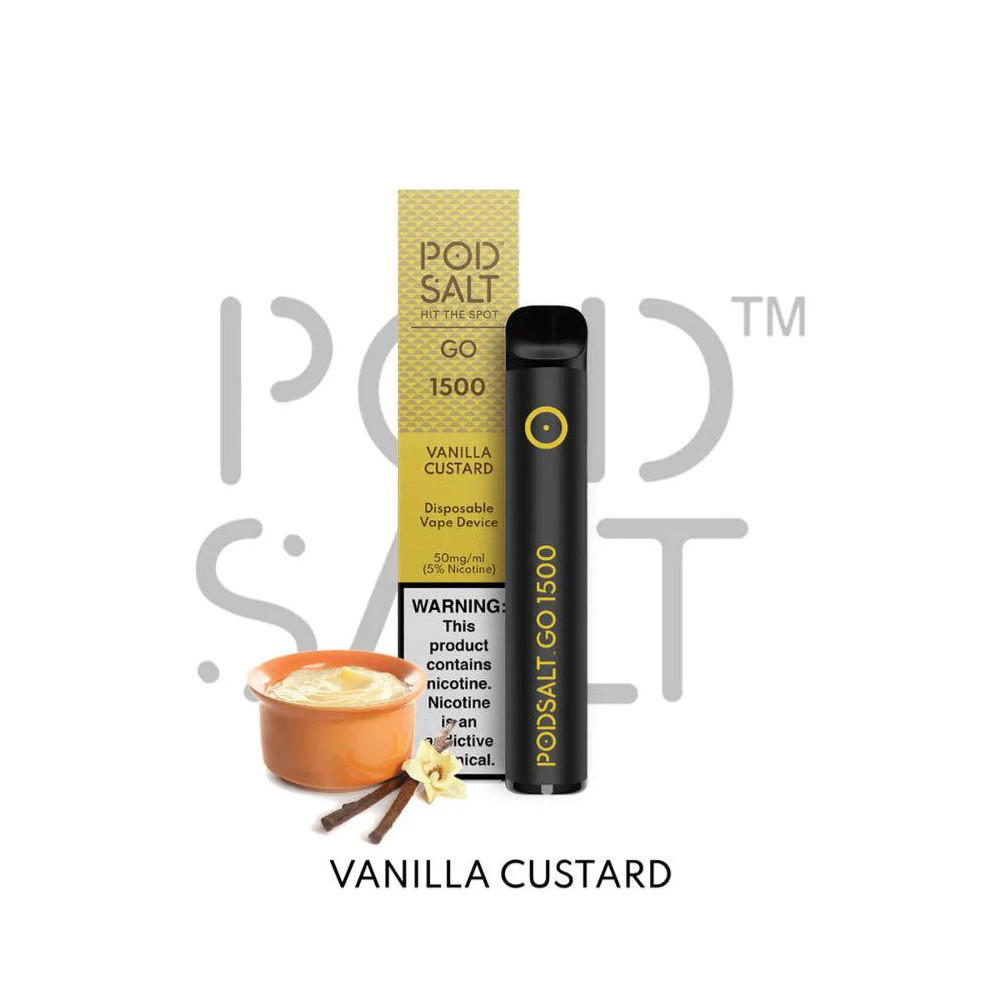 POD SALT 1500 VANILLA CUSTARD  20MG ML 2%