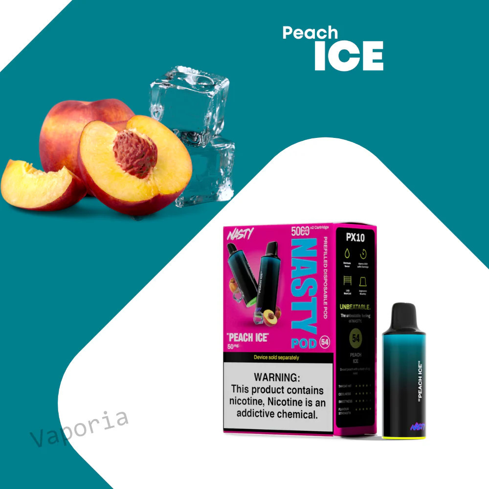 NASTY POD PEACH ICE