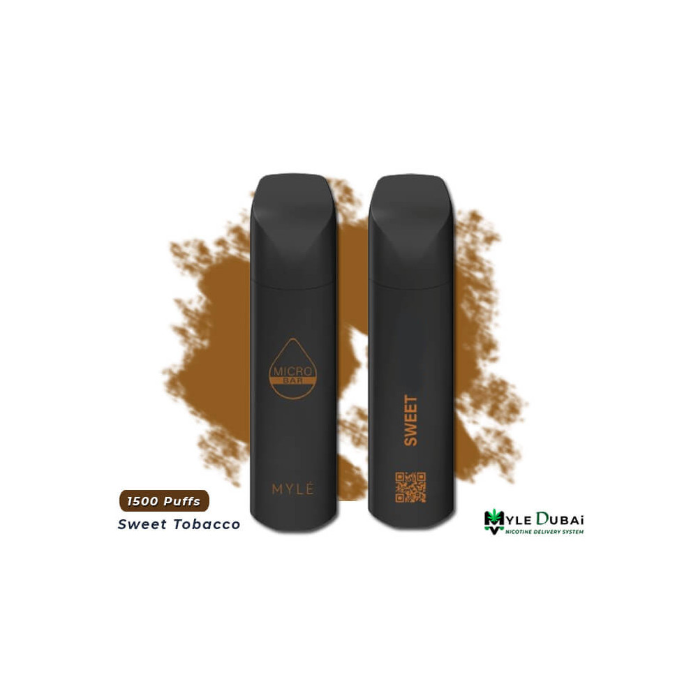 MYLE MICRO BAR SWEETTOBACCO 1500 PUFFS 5%