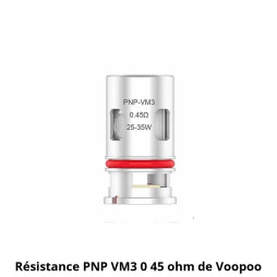 RESISTANCE VOOPOO 0,45